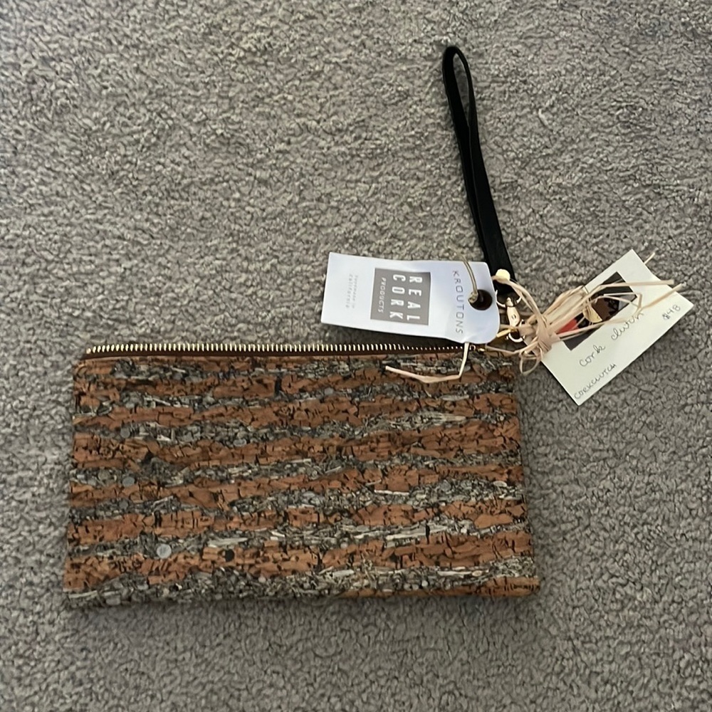 NWT cork clutch